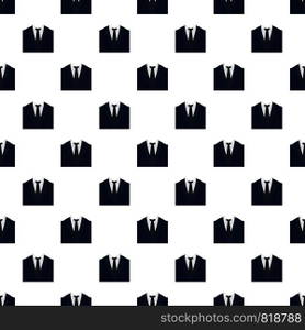 Dinner jacket pattern seamless vector repeat for any web design. Dinner jacket pattern seamless vector