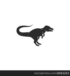 dinosaur  icon vector illustration design template