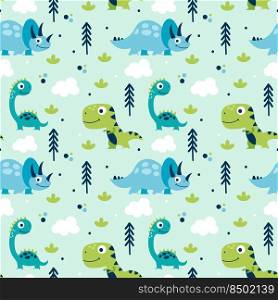 dinosaur prehistoric animal illustration background pattern