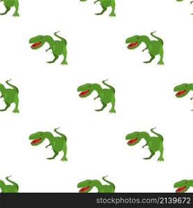 Dinosaur tyrannosaur pattern seamless background texture repeat wallpaper geometric vector. Dinosaur tyrannosaur pattern seamless vector