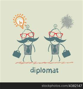 Diplomats are a good idea and bad thoughts