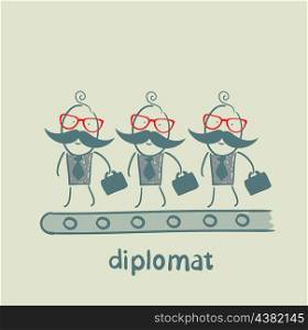 diplomats are on the line