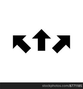 direction arrow directions icon logo vector design