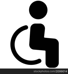 Disability section for a physically challenged people