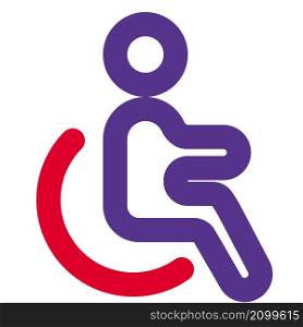 Disability section for physically challenged people in a hospital