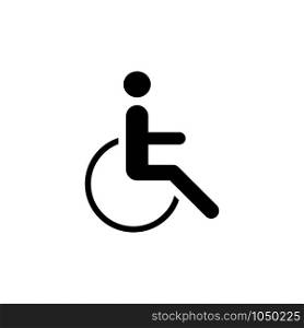 Disability signage icon