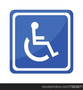 Disabled Handicap Icon . Invalid symbol