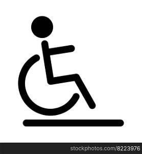 Disabled icon vector design template