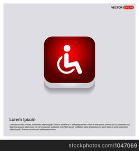 Disabled person icon