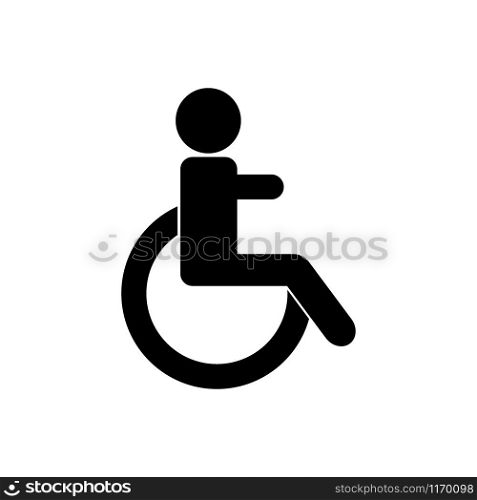 Disabled vector icon. Gender icon