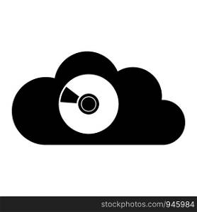 Disc and cloud