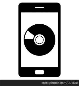 Disc and smartphone