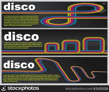 disco web banners