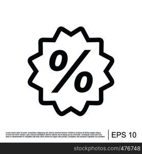 Discount, label, percent, percentage, price, shopping, sticker icon