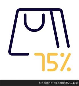 Discounted bag price during seasonal deals