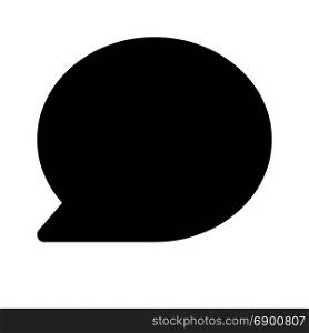 discussion chat bubble, icon on isolated background