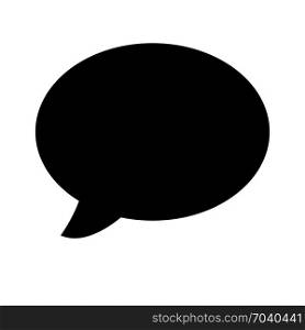 Discussion chat bubble, icon on isolated background