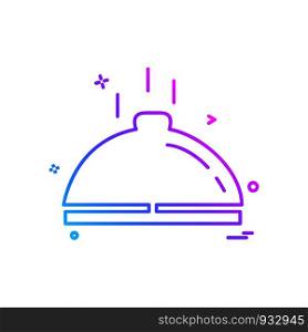 Dish icon design vector