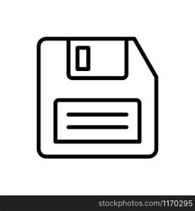 Diskette icon trendy