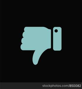 Dislike Thumb down Icon Logo Template Illustration Design. Vector EPS 10.