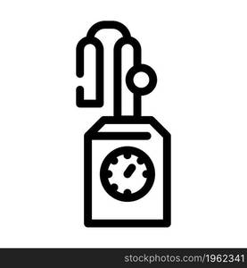 distiller equipment line icon vector. distiller equipment sign. isolated contour symbol black illustration. distiller equipment line icon vector illustration