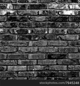 Distress brick wall texture for your design. EPS10 vector.
