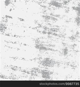 Distress Grey Grainy Texture. Beton grunge backdrop. Cement overlay background. Empty Weathered Concrete wall Element. EPS10 vector.. Gray Grunge Background