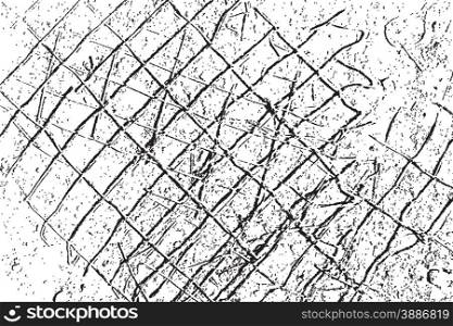 Distress Grid Overlay background for your design. EPS10 vector.