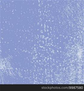 Distress Overlay Texture of light blue color. Empty grunge element For Your Design. EPS10 vector.