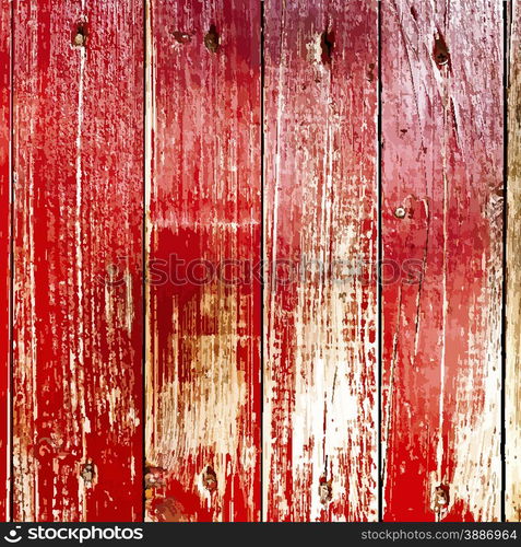 Distress painted wooden planks background for your design. EPS10 vector.