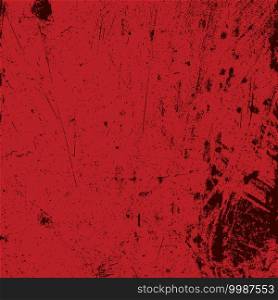 Distress Red Bloody Background For Your Design. EPS10 vector.