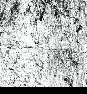 Distressed Cracked Plaster Overlay Texture. EPS10 vector.