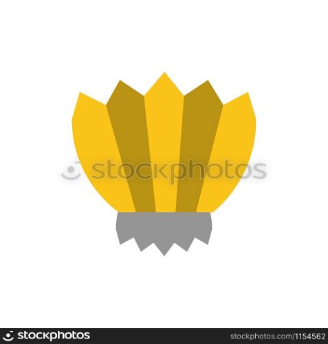 Diving, Fins, Flippers, Ocean, Outdoor Flat Color Icon. Vector icon banner Template