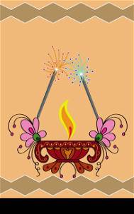 Diwali Greeting Sparkler