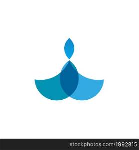 Diwali logo vector icon illustration design