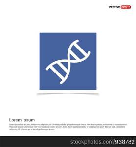 DNA icon - Blue photo Frame