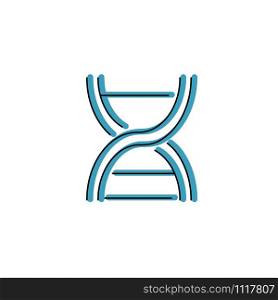 DNA icon design template trendy