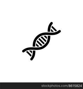 DNA icon vector illustration logo design