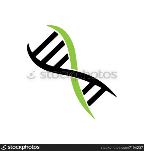 dna illustration icon logo vector