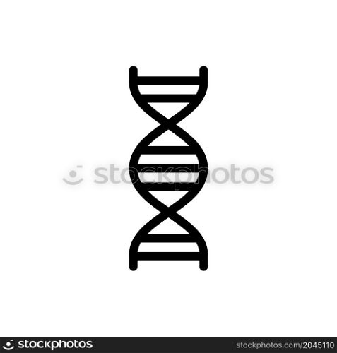 DNA line icon