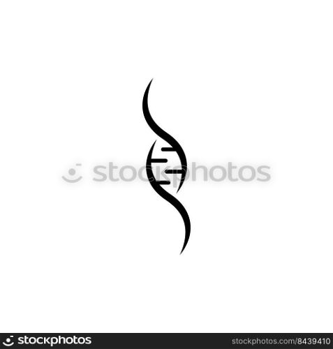 DNA logo stock illustration design
