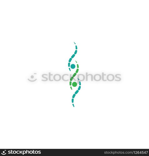 DNA Logo Template vector symbol nature