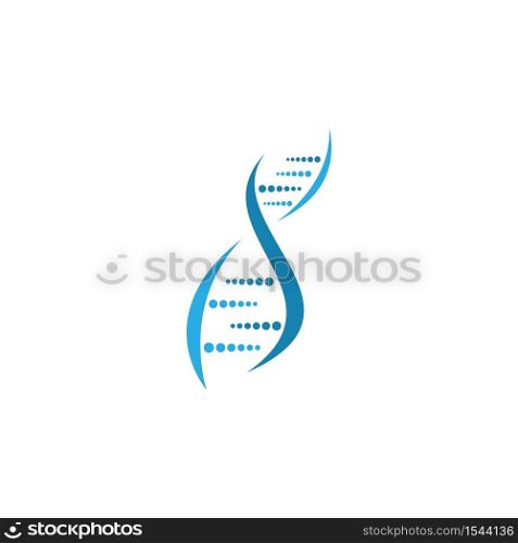 DNA logo vector template