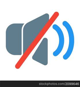 Do not disturb mode with mute logotype