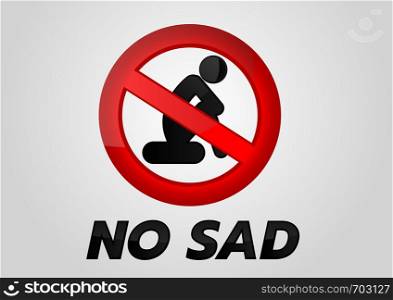 Do not sad icon