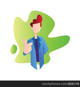 Doctor characer design vector illustration on a white background