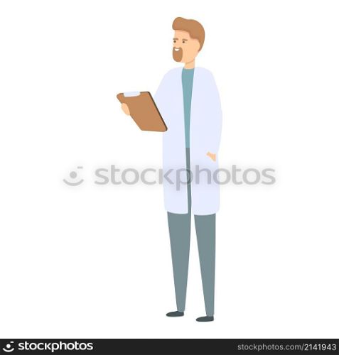 Doctor consultation icon cartoon vector. Online patient. Clinic visit. Doctor consultation icon cartoon vector. Online patient