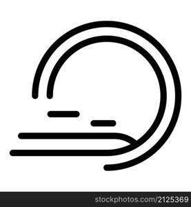 Doctor mri icon outline vector. Magnetic resonance. Medical scanner. Doctor mri icon outline vector. Magnetic resonance