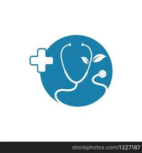 doctor stethoscope vector icon illustration design template