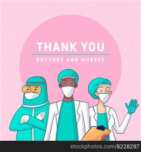 Doctors and nurses appreciation